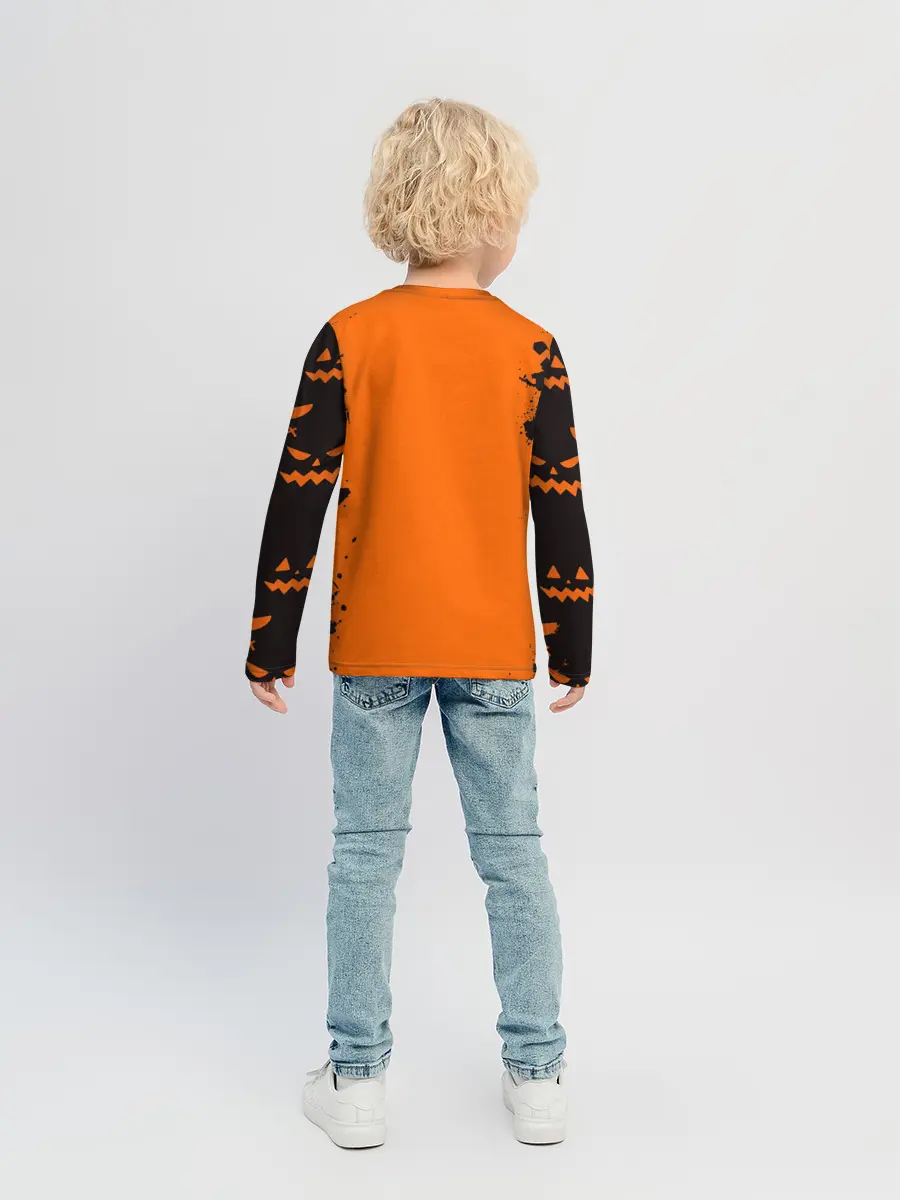 Детский лонгслив / ВЕДЬМОЧКА НА ХЕЛЛОУИН
