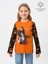 Детский лонгслив / ВЕДЬМОЧКА НА ХЕЛЛОУИН