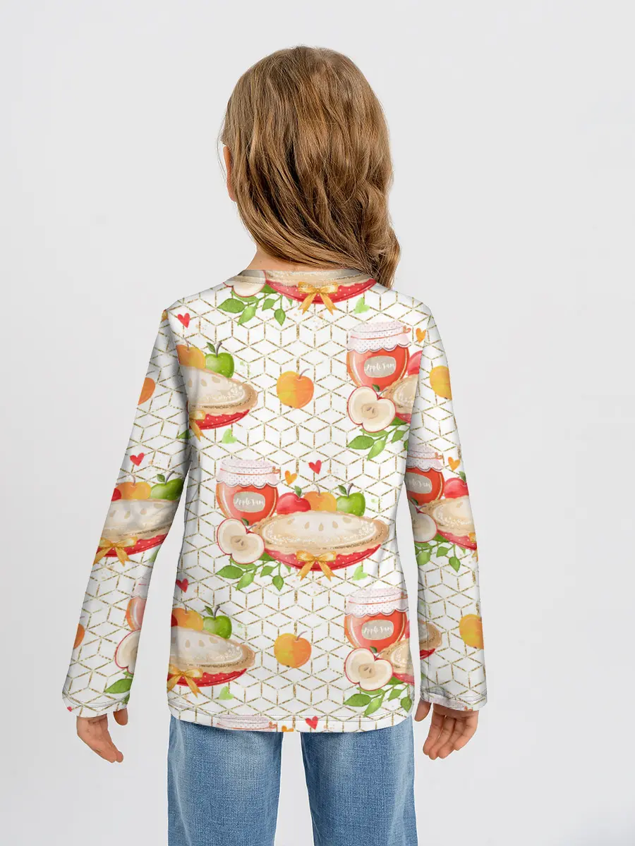 Детский лонгслив / Яблочный пирог