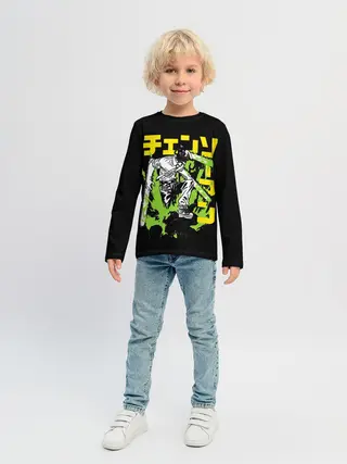 Детский лонгслив / Человек-бензопила - Chainsaw Man