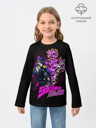 Детский лонгслив / Джотаро Куджо - JoJos Bizarre Adventure