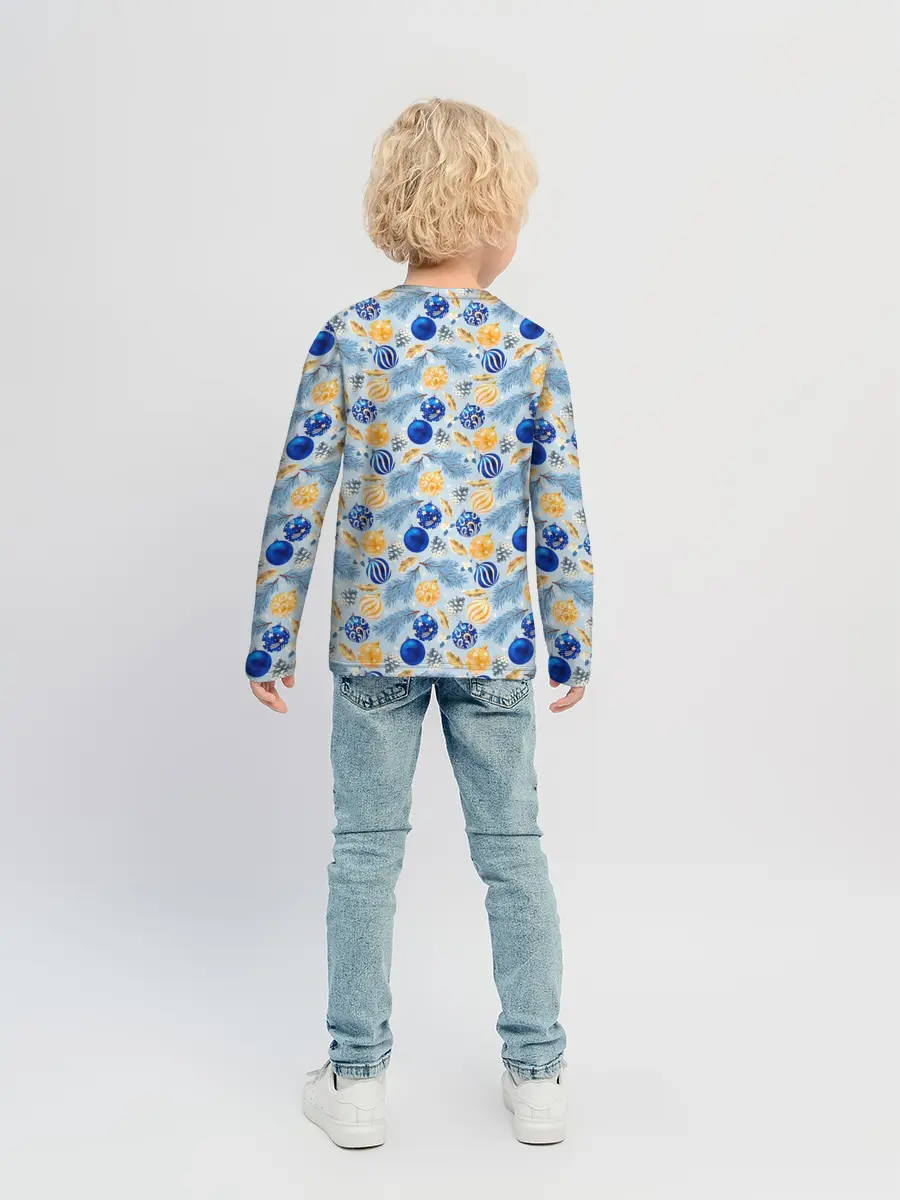 Детский лонгслив / Новогодние Украшения