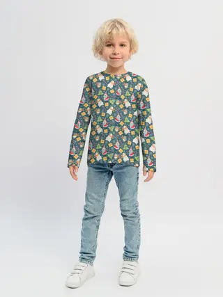 Детский лонгслив / С Новым Годом