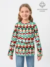 Детский лонгслив / Ёлочки
