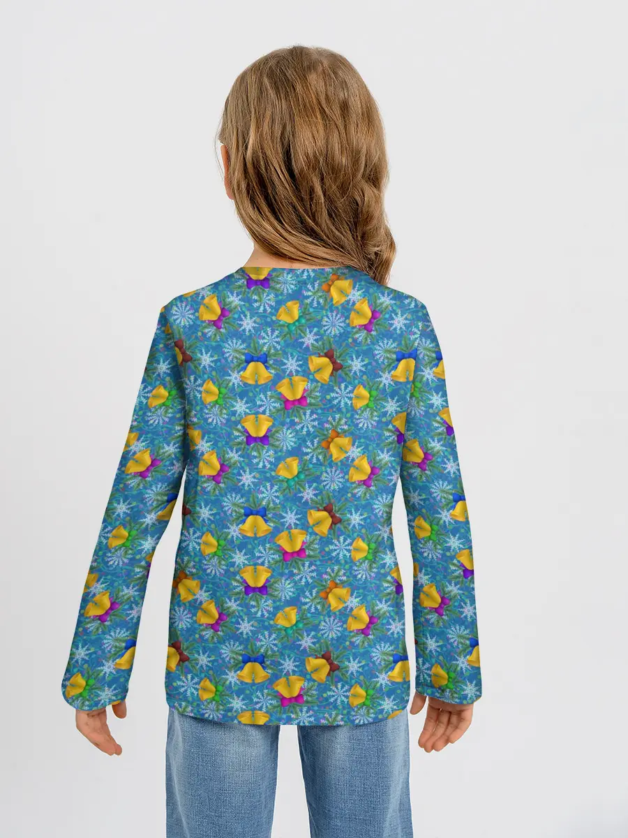 Детский лонгслив / Праздничные Колокольчики