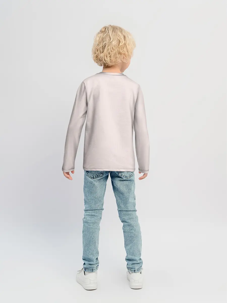 Детский лонгслив / Лана акваркелью