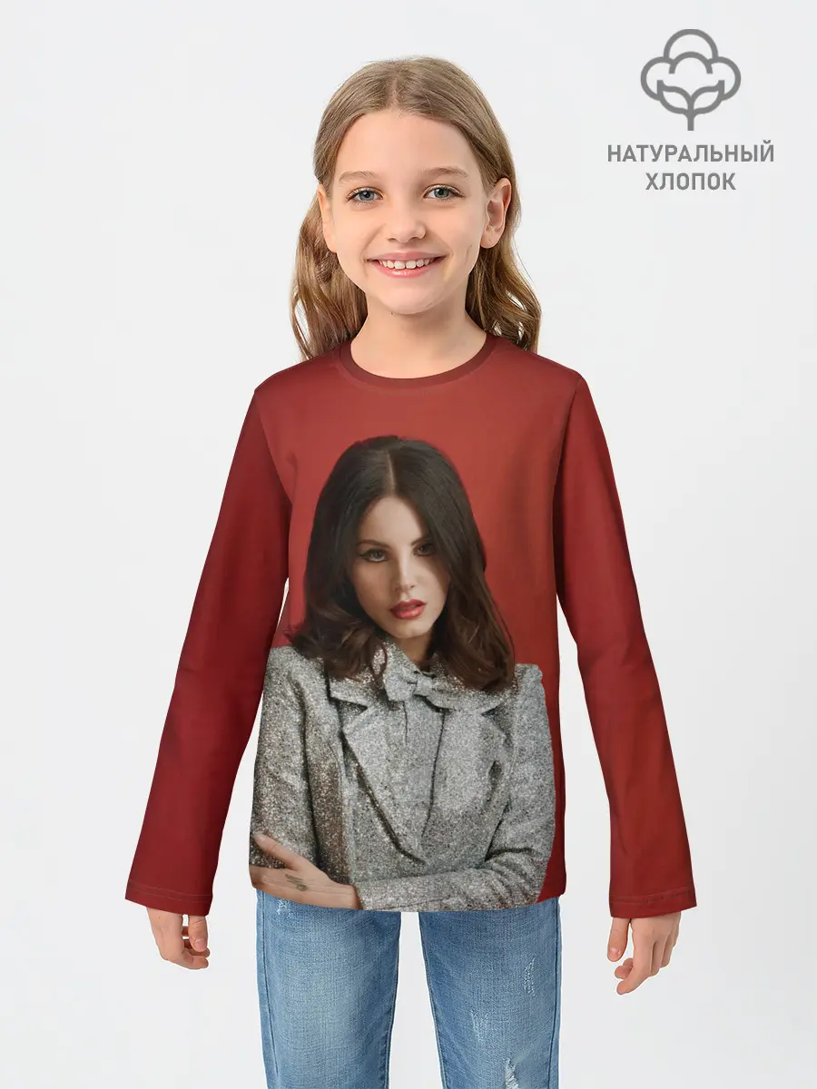 Детский лонгслив / Горячая Лана
