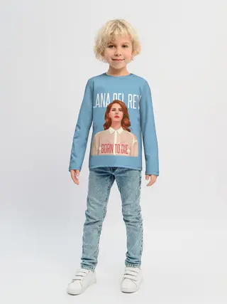 Детский лонгслив / LDR Born to die