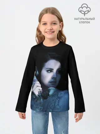 Детский лонгслив / Лана с телефоном