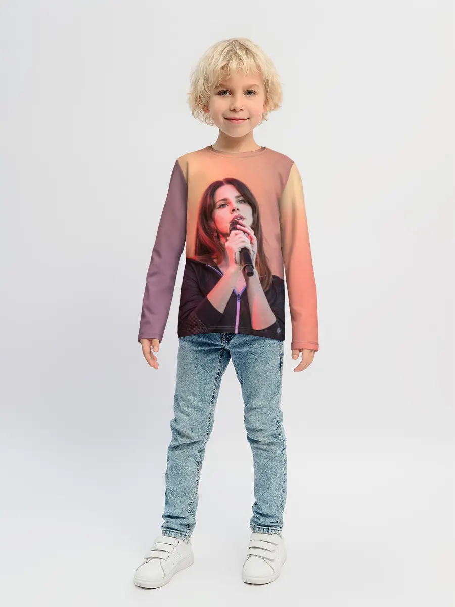 Детский лонгслив / Лана на концерте