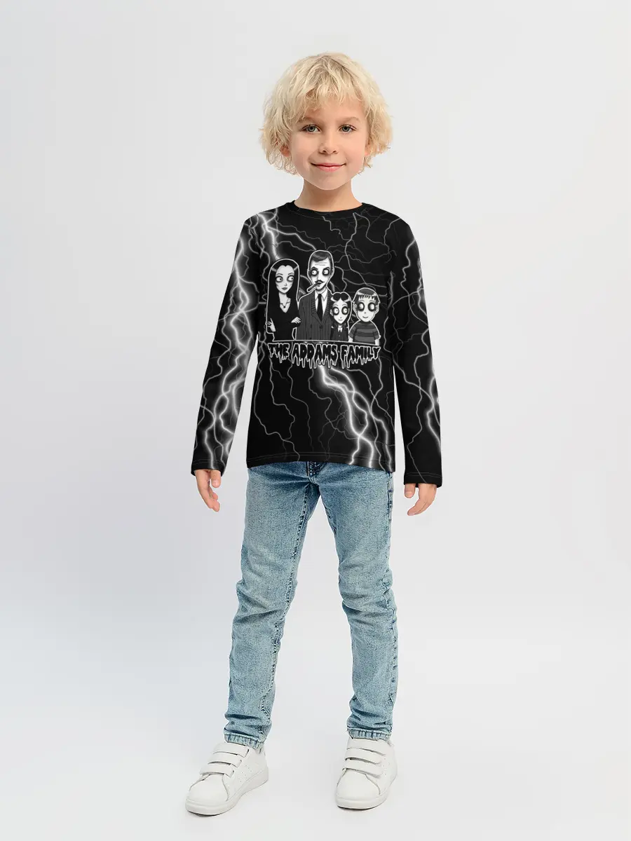Детский лонгслив / Addams family | Семейка Аддамс
