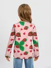 Детский лонгслив / Клубника в шоколаде