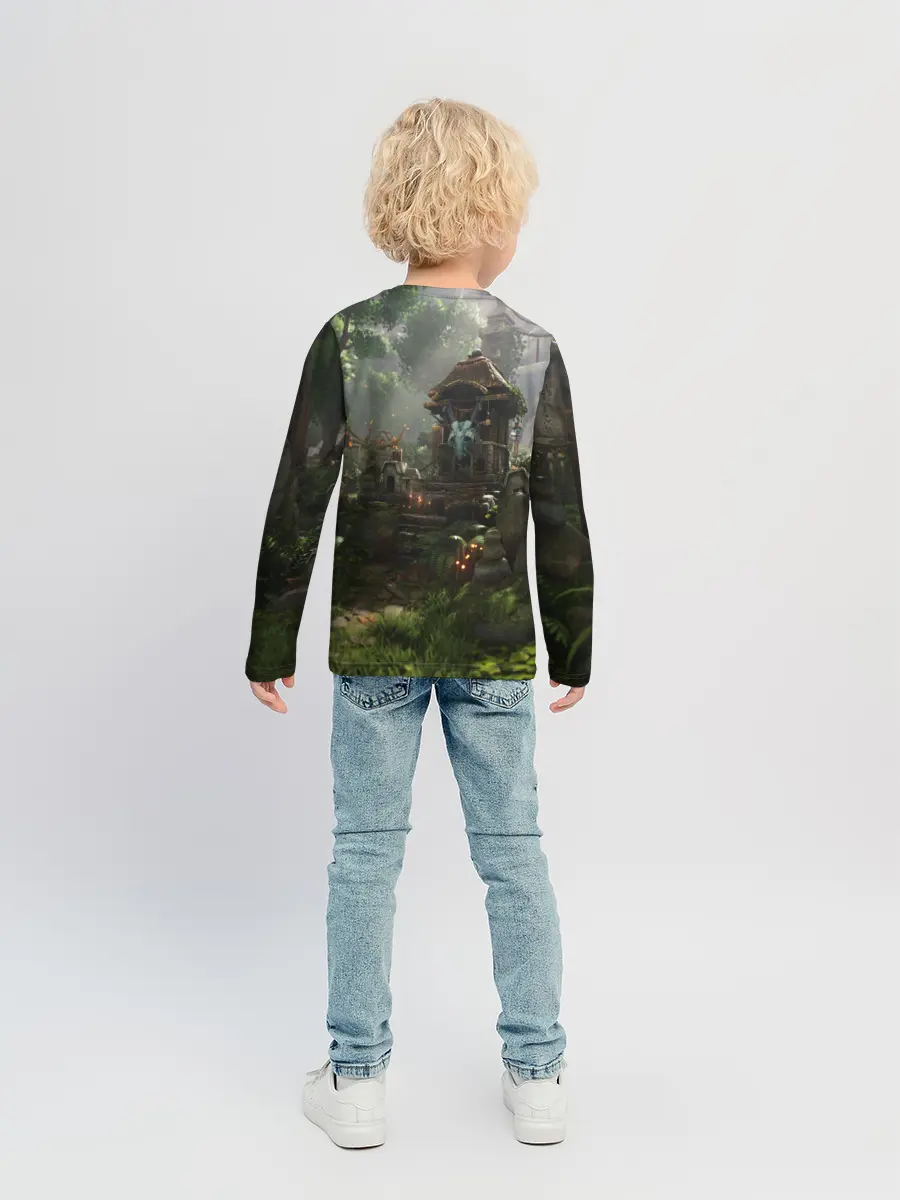 Детский лонгслив / Кена и Мост Духов