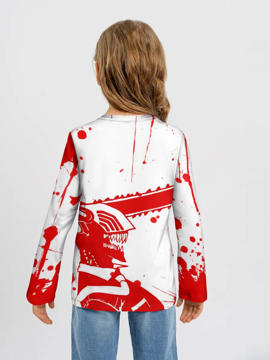 Детский лонгслив / Chainsaw Man, Человек-бензопила