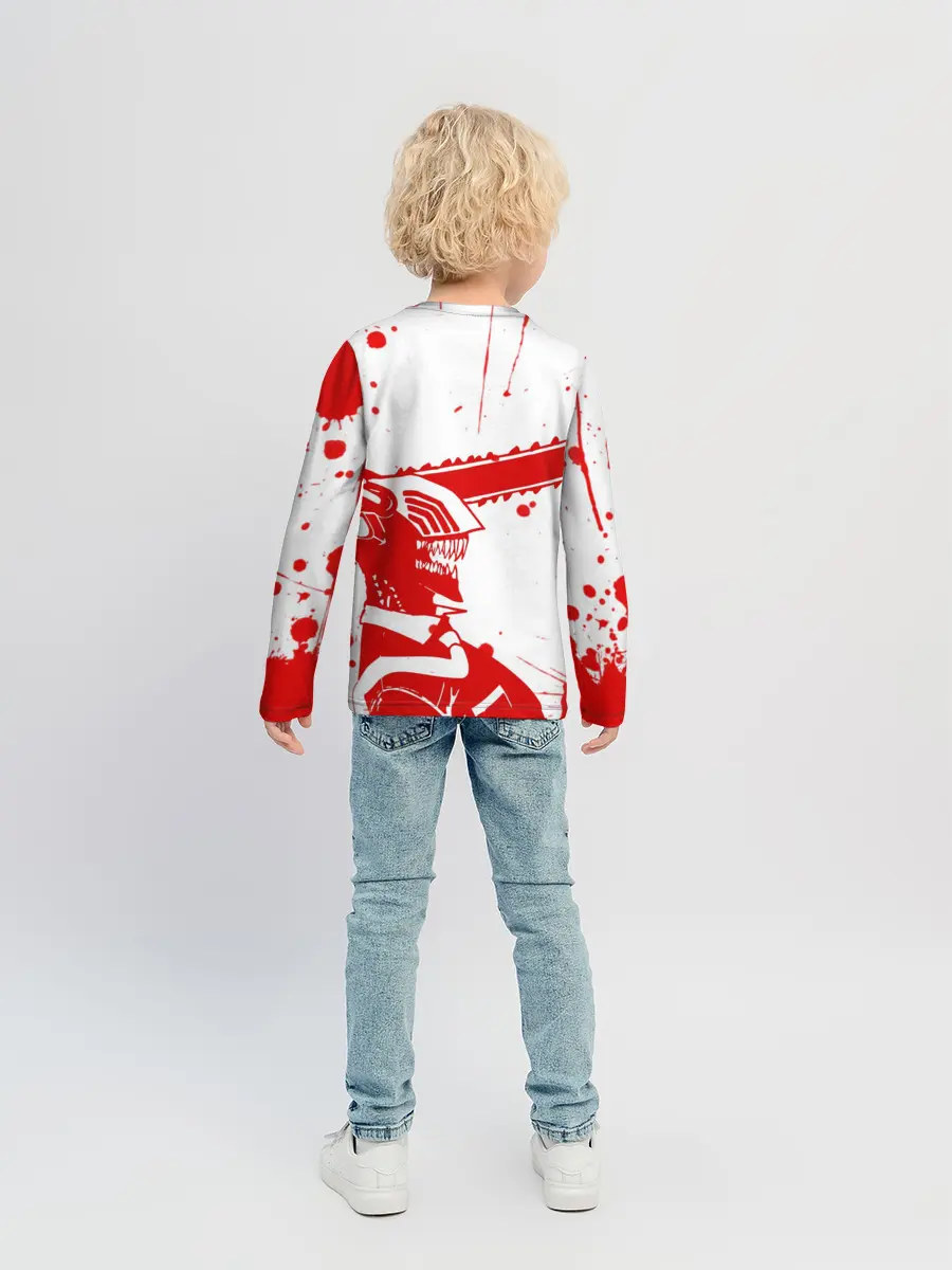 Детский лонгслив / Chainsaw Man, Человек-бензопила