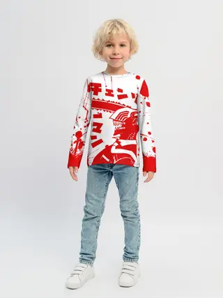 Детский лонгслив / Chainsaw Man, Человек-бензопила