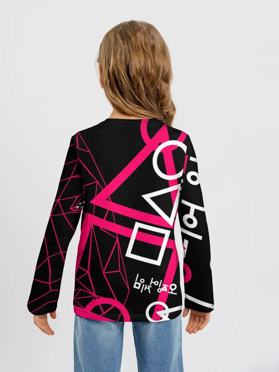 Детский лонгслив / Игра в кальмара