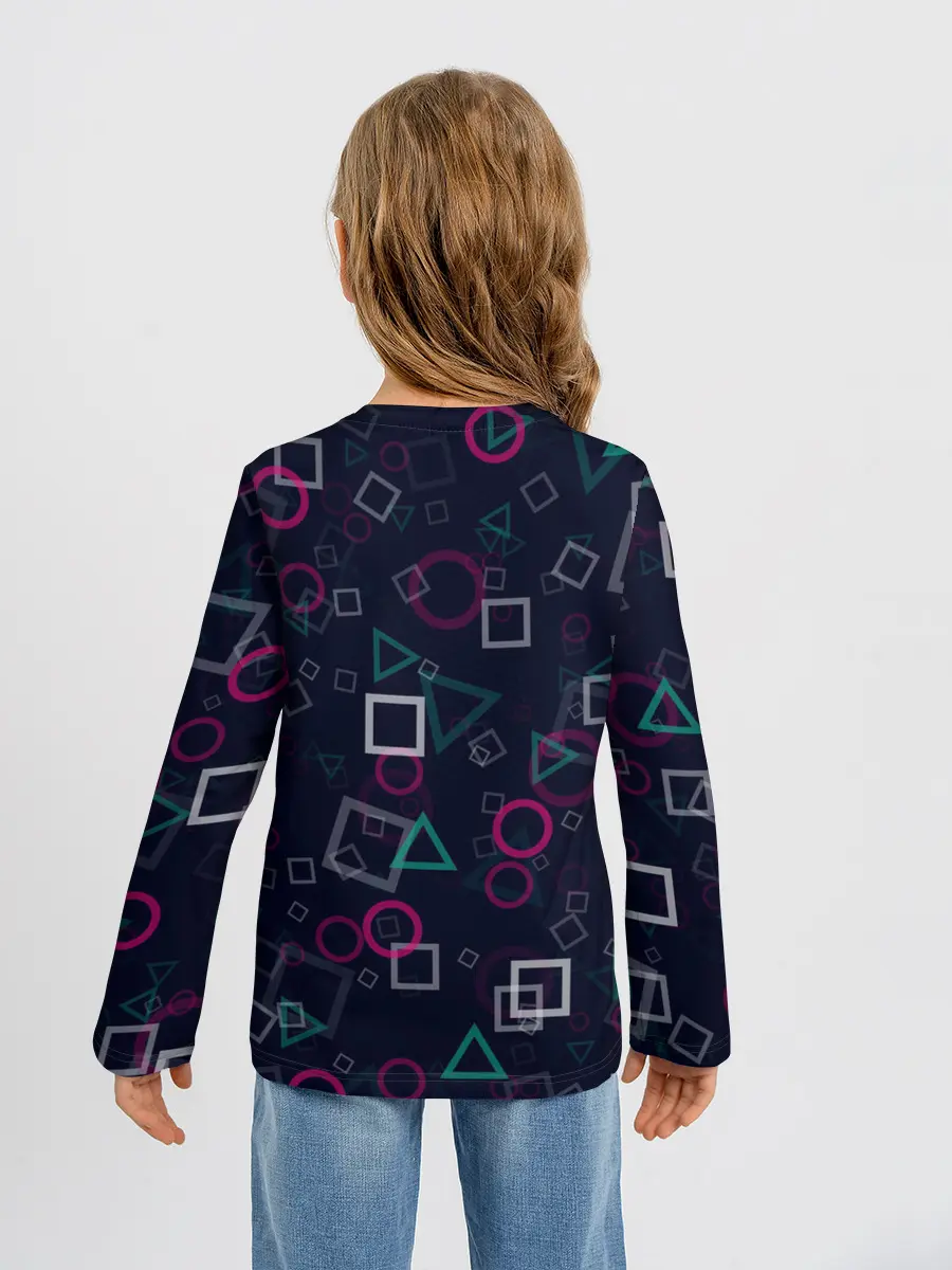 Детский лонгслив / ЛОГОТИП | ИГРА В КАЛЬМАРА