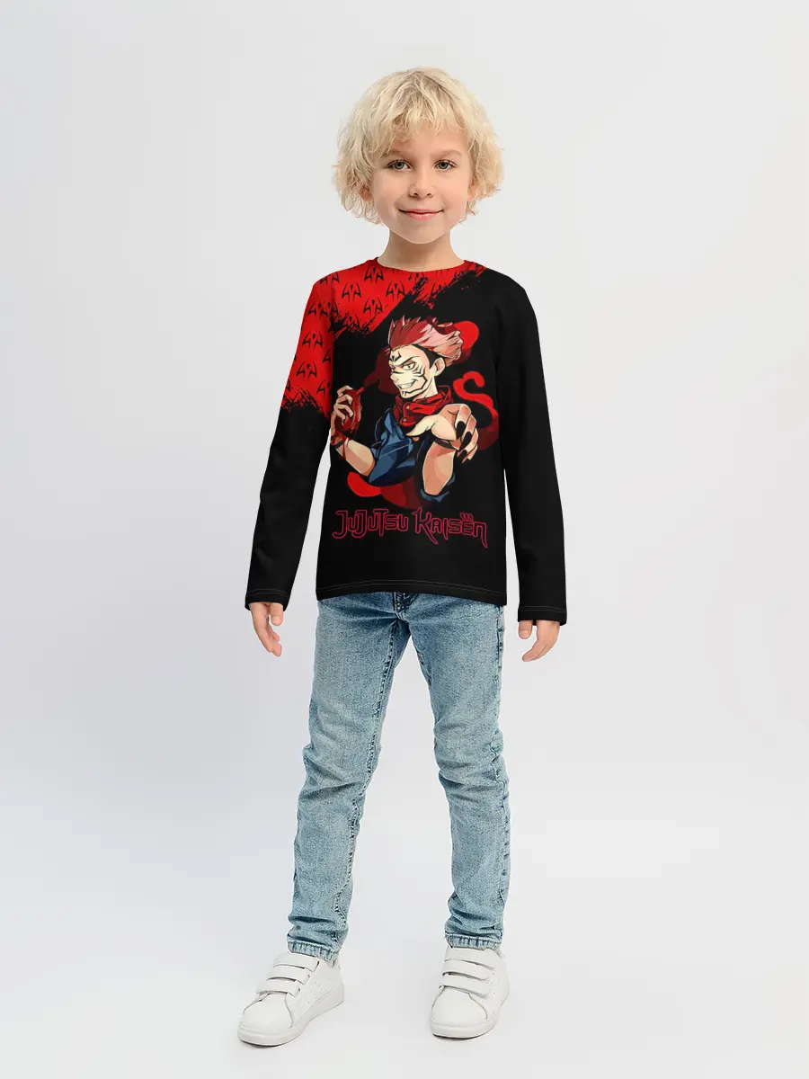 Детский лонгслив / Рёмен Сукуна | Магическая битва