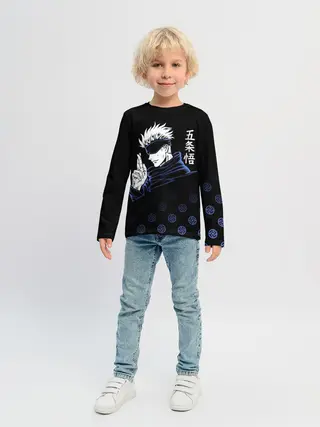 Детский лонгслив / Годжо Сатору - Магическая битва