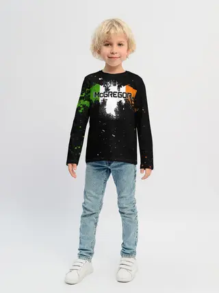 Детский лонгслив / Ирландский орел Конор МакГрегор