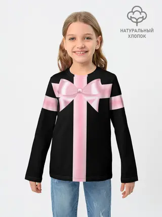 Детский лонгслив / ИГРА В КАЛЬМАРА, ДИЗАЙН ГРОБА