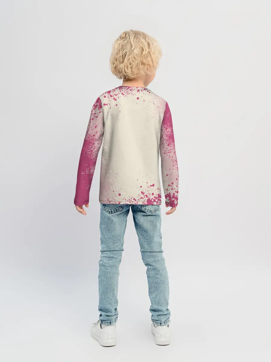 Детский лонгслив / ГЛАВНЫЕ ГЕРОИ | ИГРА В КАЛЬМАРА