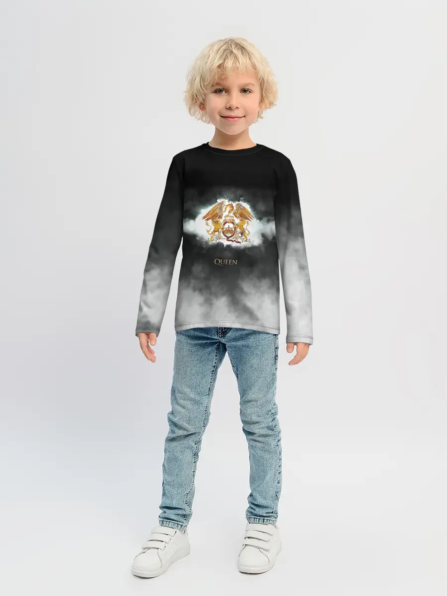 Детский лонгслив / Логотип группы Queen