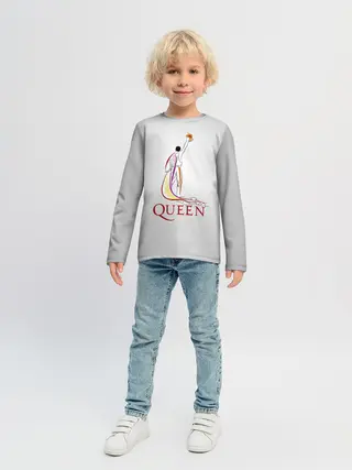 Детский лонгслив / Фредди Меркьюри - Queen