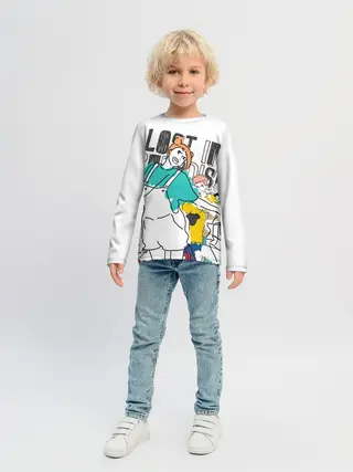 Детский лонгслив / Нобара Кугисаки - Jujutsu Kaisen