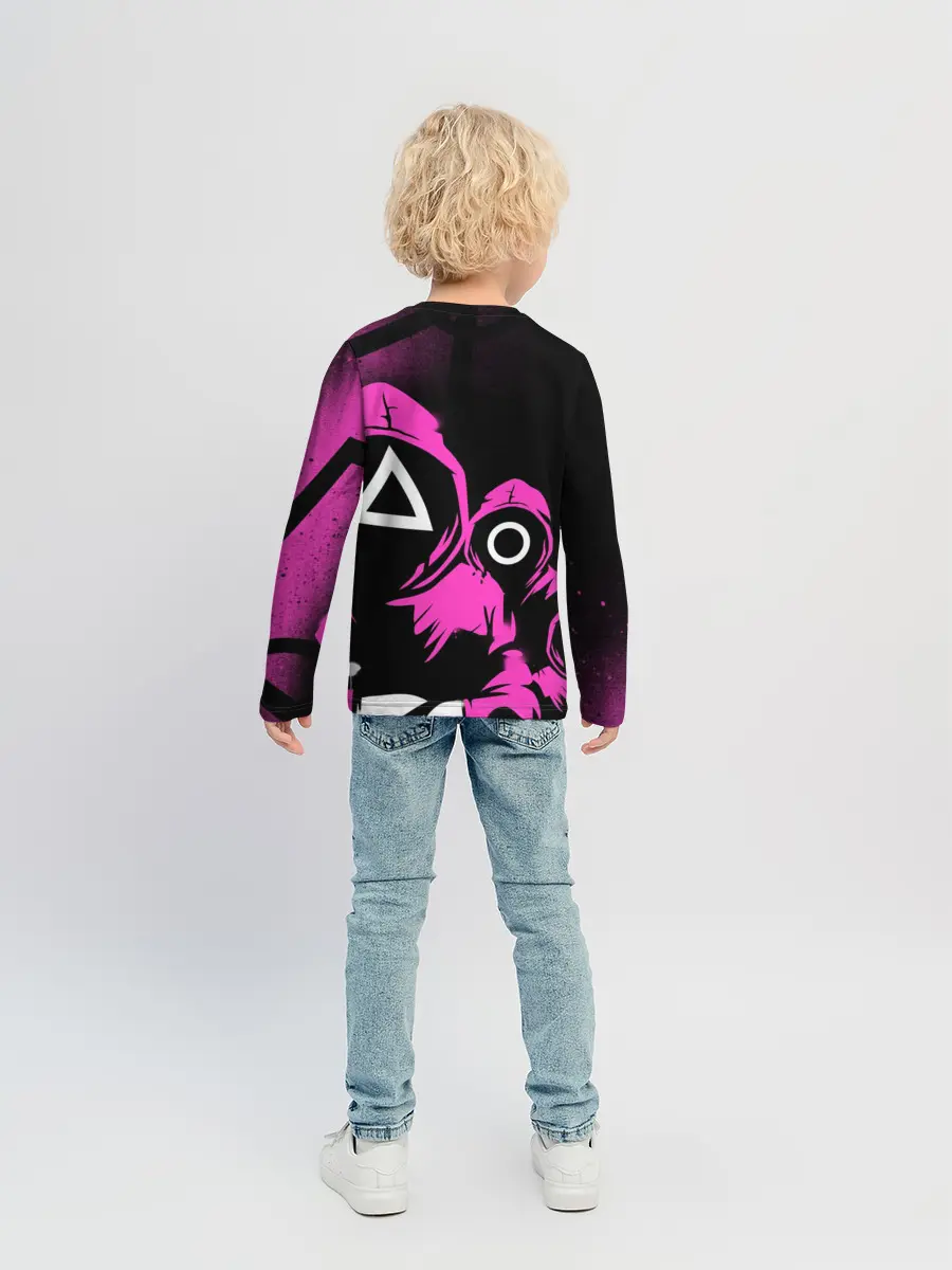 Детский лонгслив / Игра в кальмара