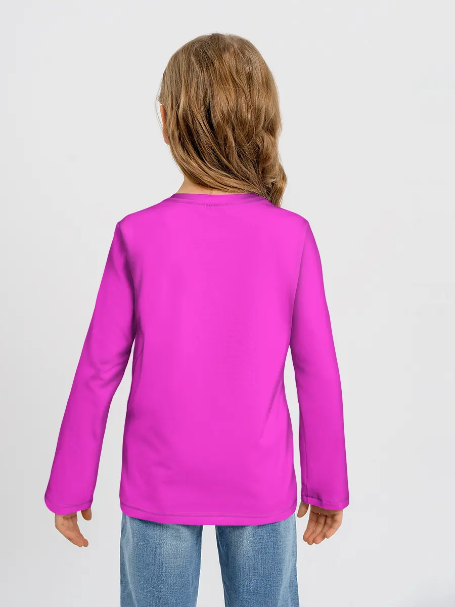 Детский лонгслив / Круги в деле