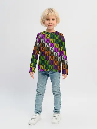 Детский лонгслив / Damiano David. Colors