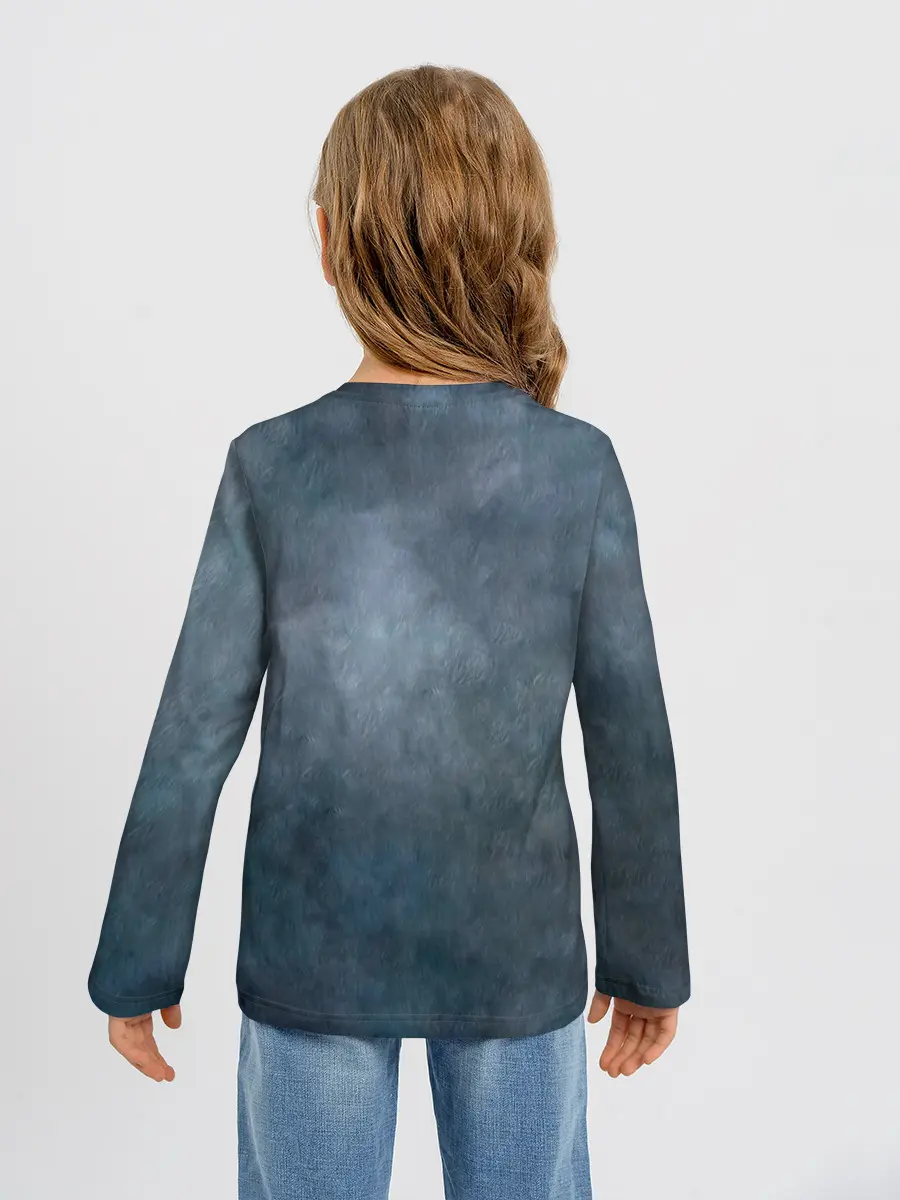 Детский лонгслив / ВОЛК-ОБОРОТЕНЬ