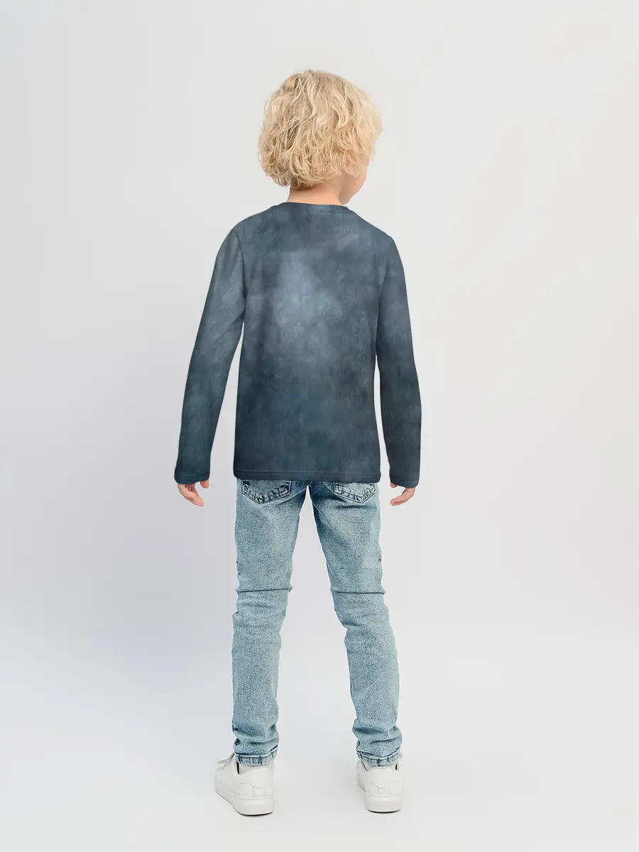 Детский лонгслив / ВОЛК-ОБОРОТЕНЬ