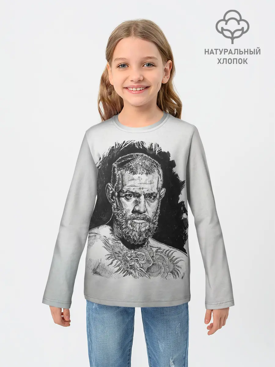 Детский лонгслив / Конор МакГрегор | Conor McGregor