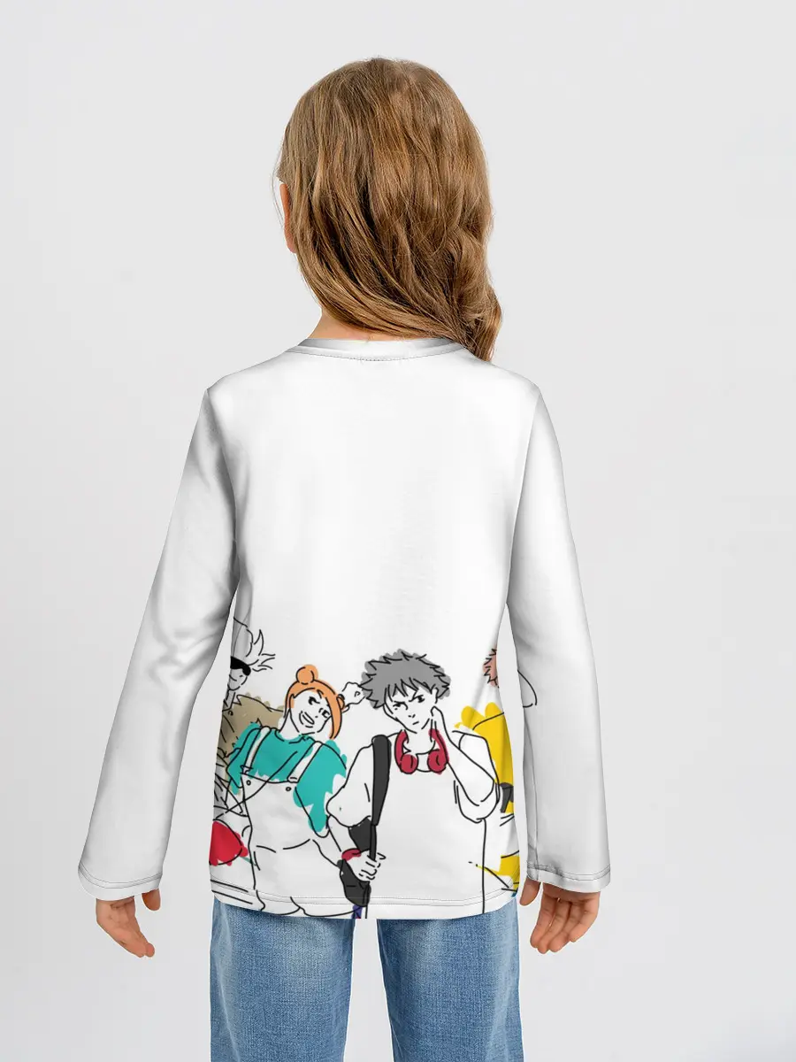 Детский лонгслив / Сатору Годжо - Jujutsu Kaisen