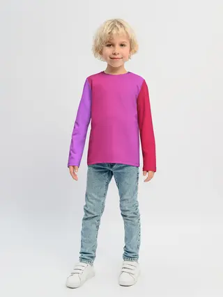 Детский лонгслив / Красивый градиент