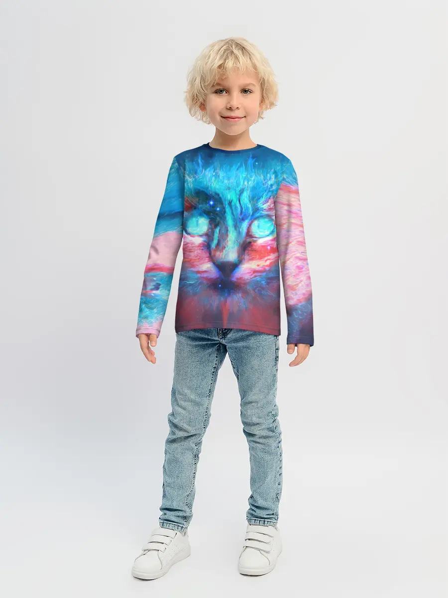Детский лонгслив / ВСЕЛЕНСКИЙ КОТ