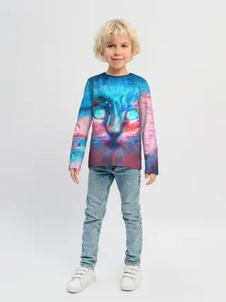 Детский лонгслив / ВСЕЛЕНСКИЙ КОТ