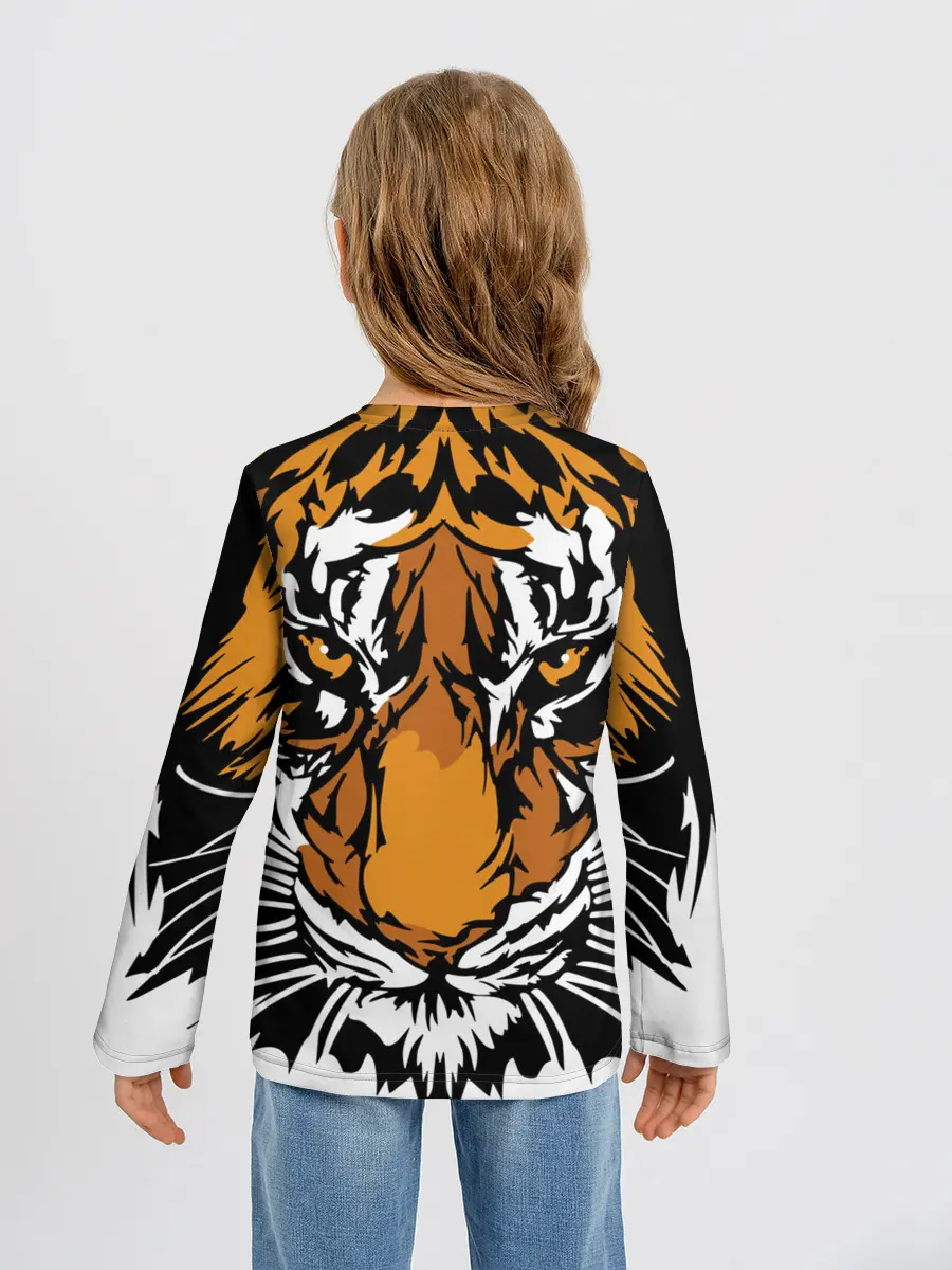 Детский лонгслив / Взгляд хозяина джунглей