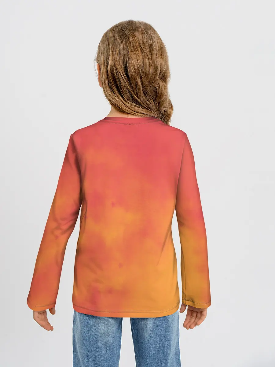 Детский лонгслив / Красавица 067