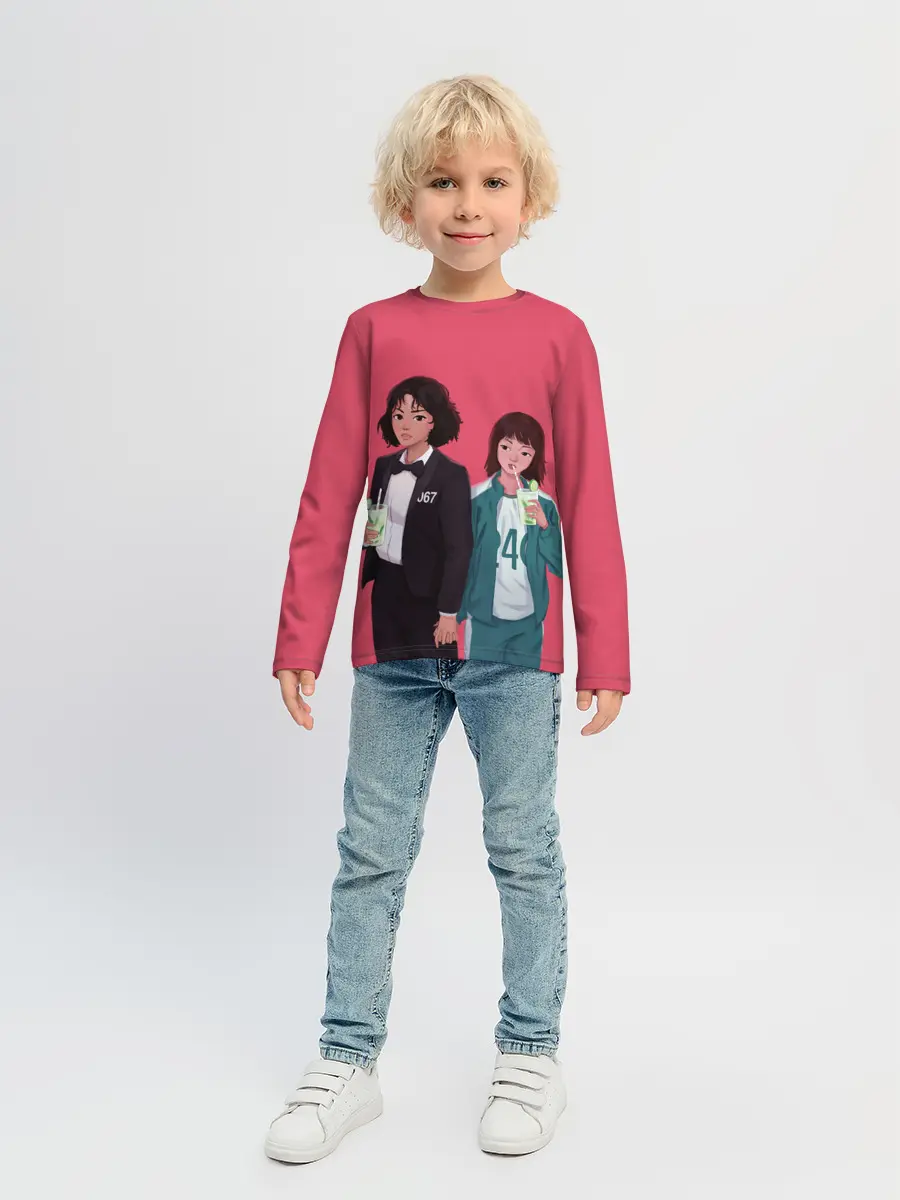 Детский лонгслив / Милахи 067 и 240