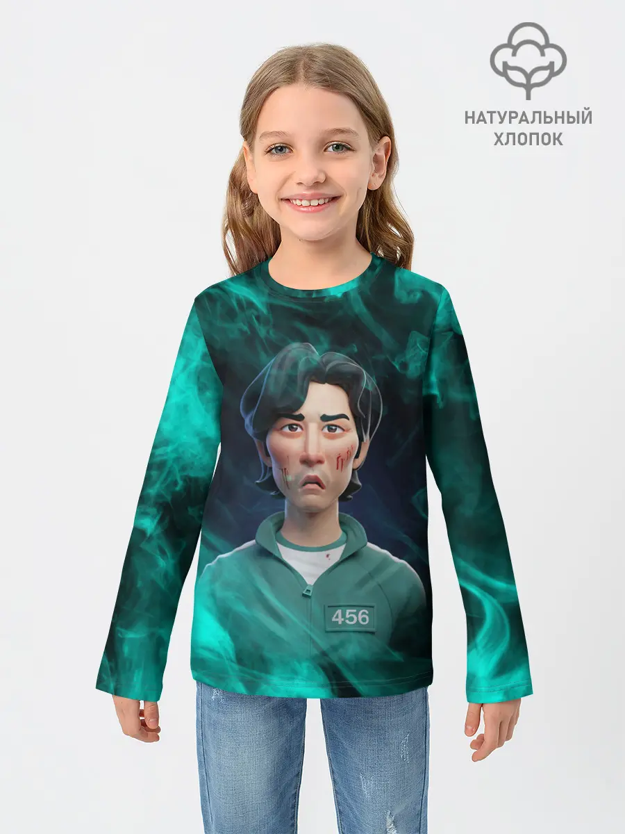 Детский лонгслив / Seong Gi-hun | Squid Game