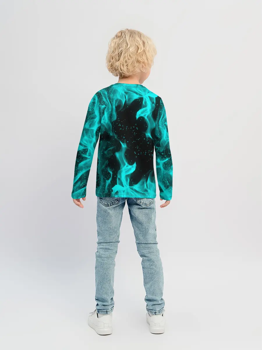 Детский лонгслив / Кан Сэ Бёк 3D ART | 067