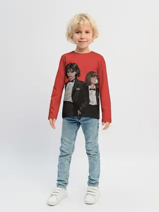 Детский лонгслив / Стильные 067 и 240