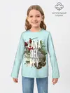 Детский лонгслив / Цветочная Лана