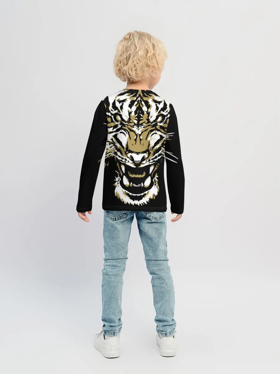 Детский лонгслив / Рычание джунглей