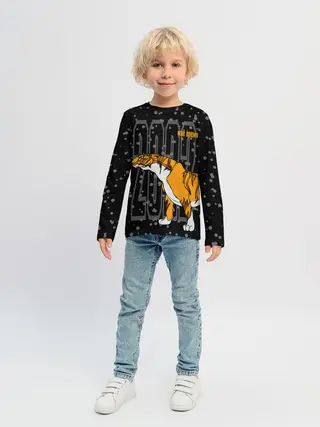 Детский лонгслив / Моё время 2022