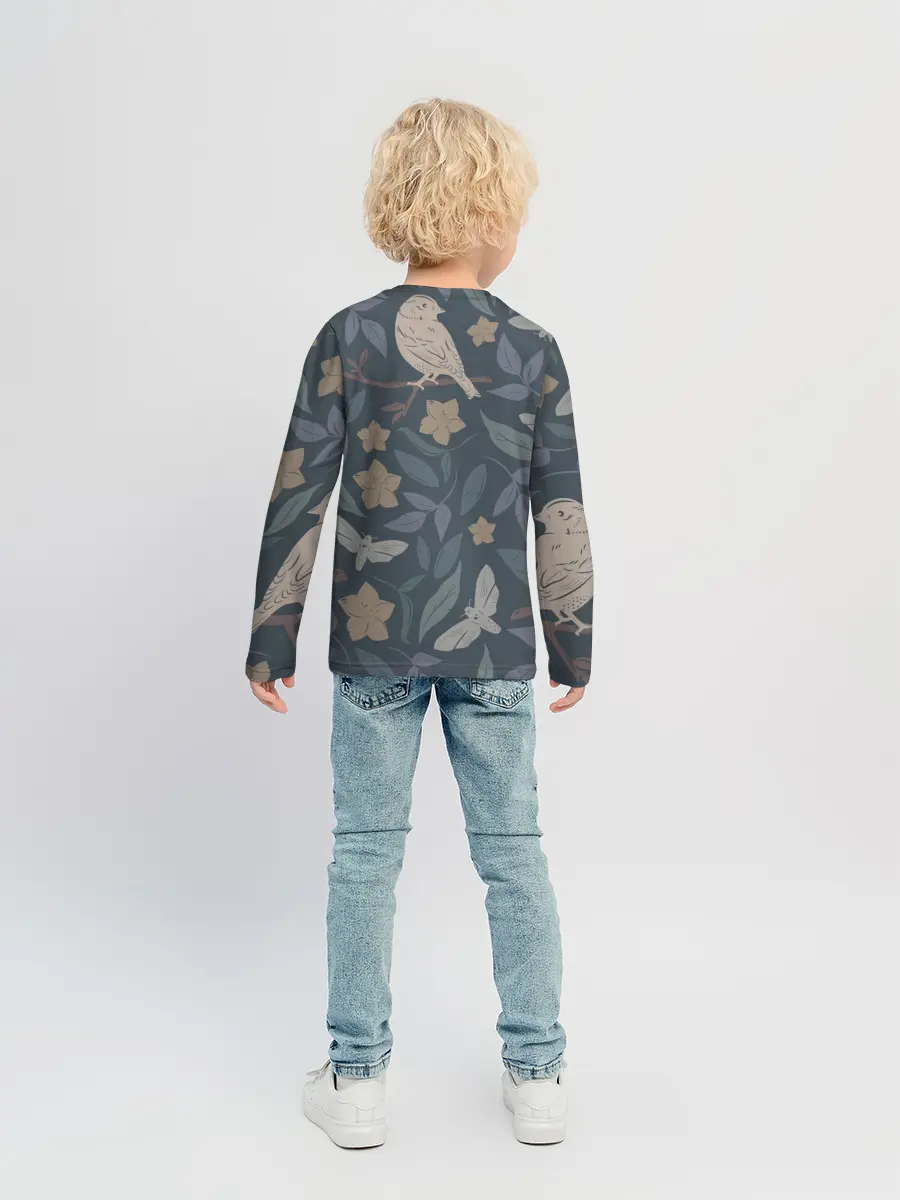 Детский лонгслив / Летняя полночь